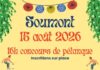15 août : concours de pétanque et repas du village