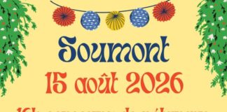 15 août : concours de pétanque et repas du village