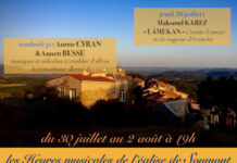 Les heures musicales de l’église de Soumont